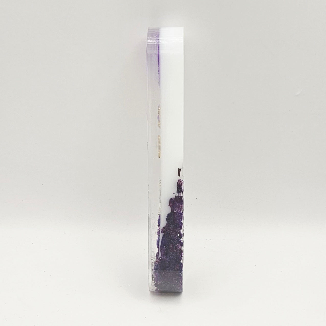 Mezuzah with a story - White - 12cm #350 מזוזה עם סיפור