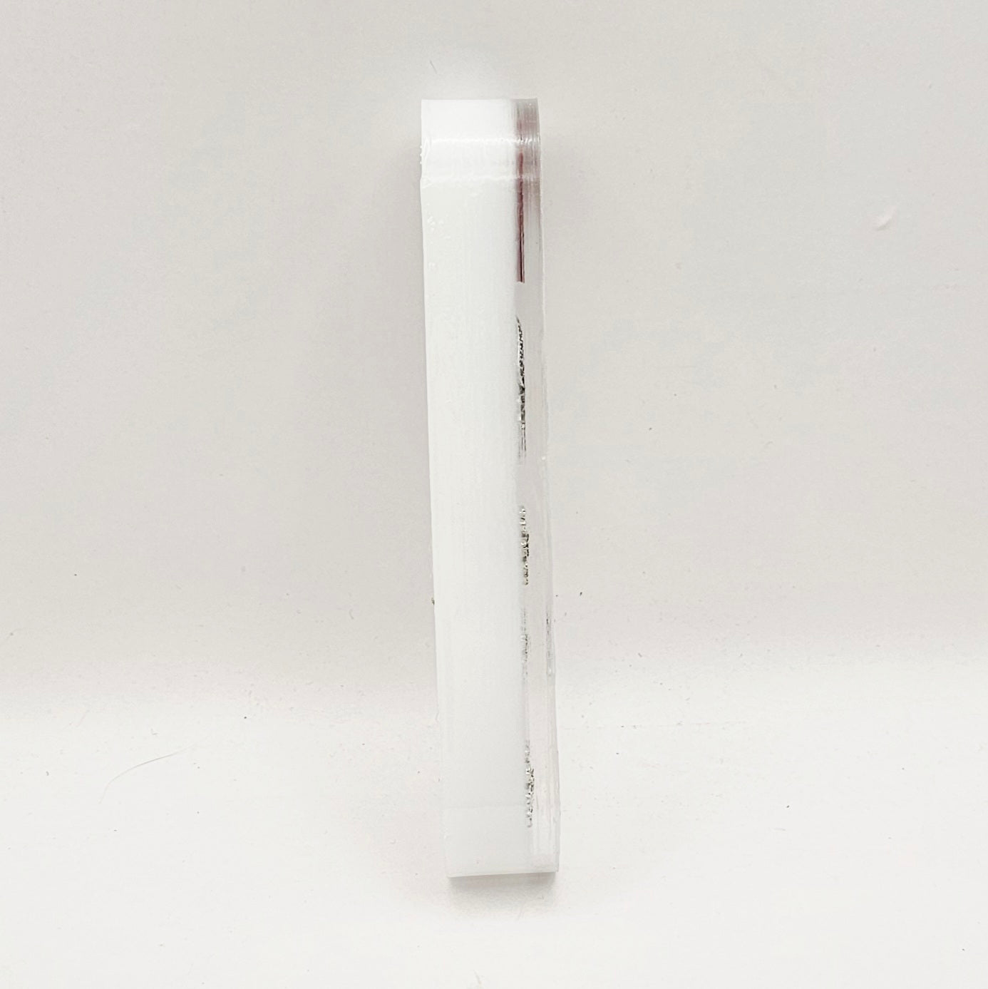 Mezuzah with a story - White - 10cm #345 מזוזה עם סיפור