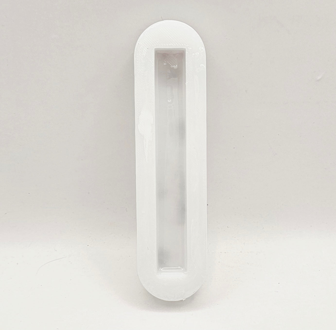 Mezuzah with a story - White - 10cm #347 מזוזה עם סיפור