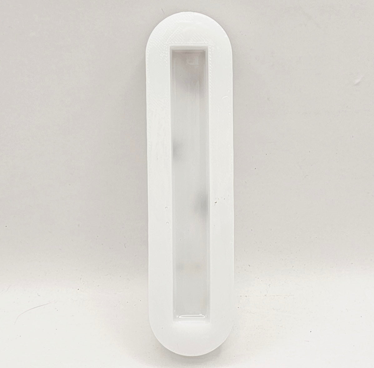 Mezuzah with a story - White - 10cm #346 מזוזה עם סיפור