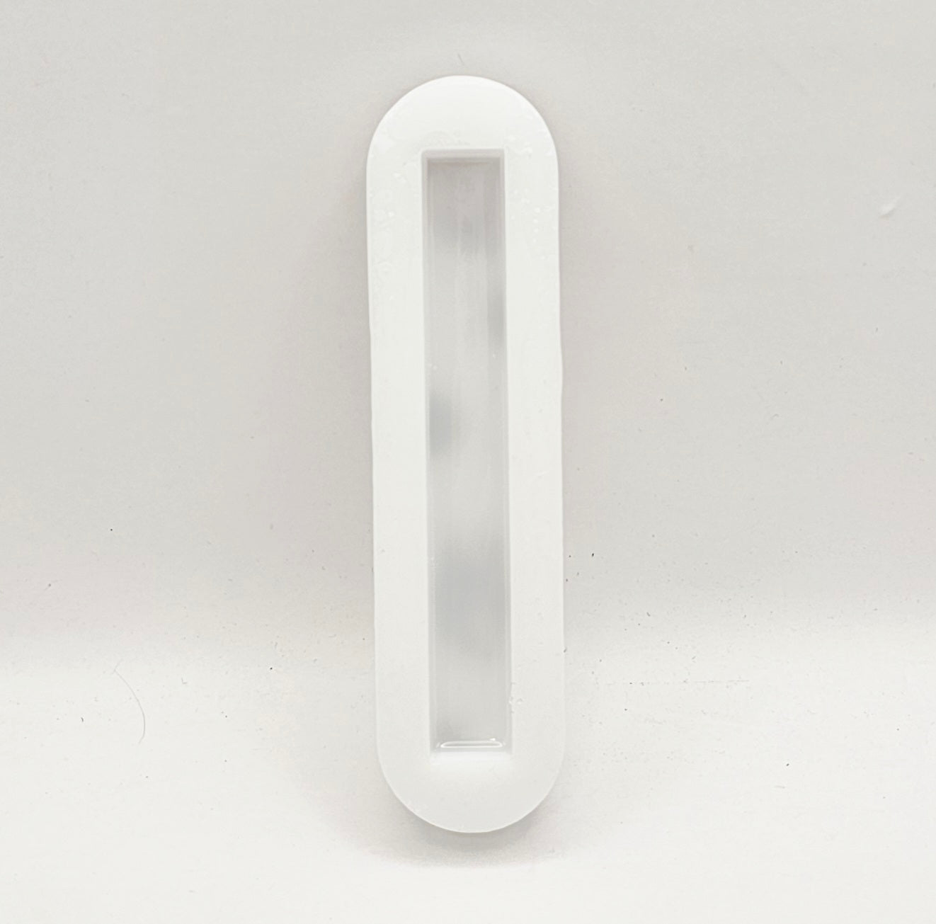 Mezuzah with a story - White - 10cm #348 מזוזה עם סיפור