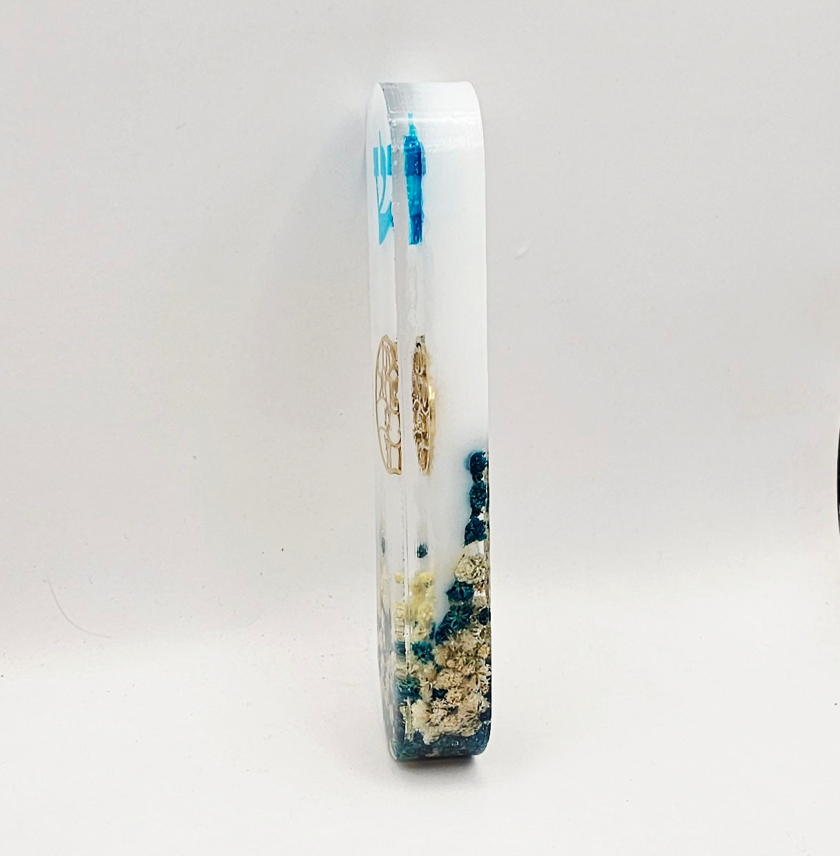 Mezuzah with a story - Am Israel Chai - 12cm #352 מזוזה עם סיפור