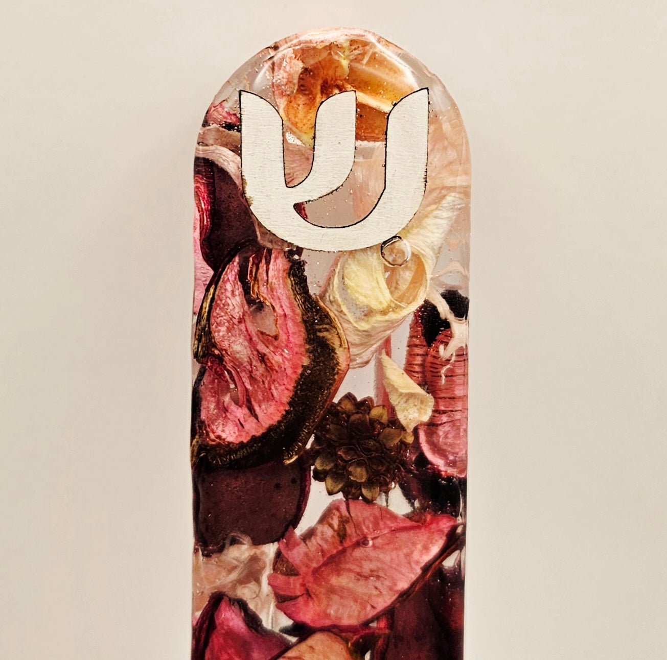 Mezuzah with a story - Potpourri - 15cm #354 מזוזה עם סיפור