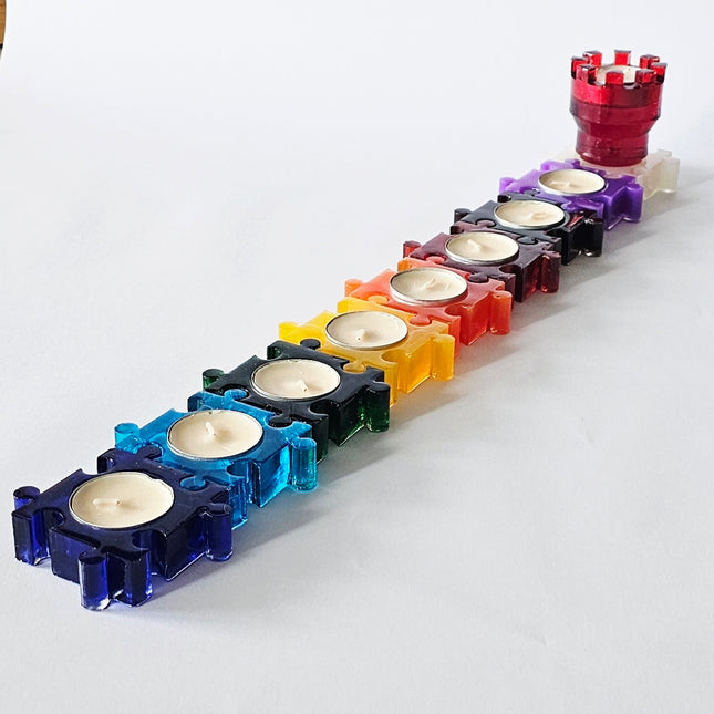 חנוכיית פאזל