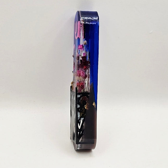 בית מזוזה 12 סנטימטר - מרפסת עם פרחים