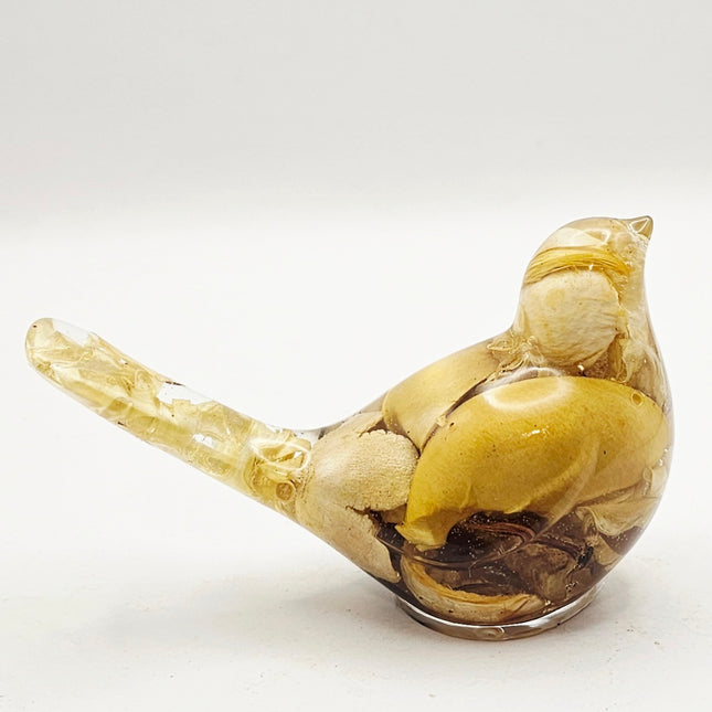 סט ציפורים - פוטפורי צהוב