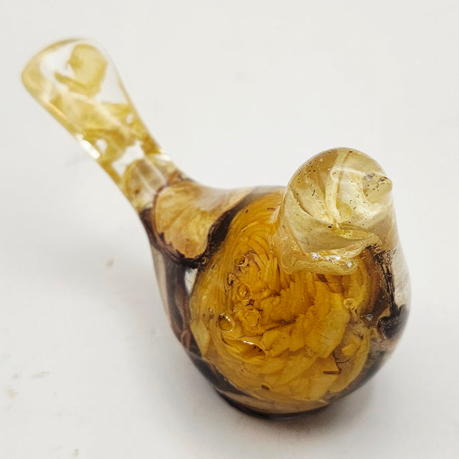 סט ציפורים - פוטפורי צהוב