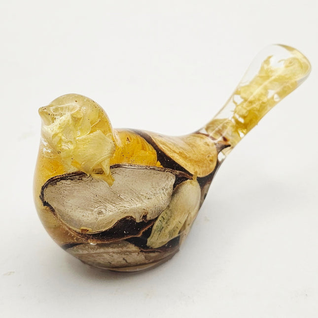 סט ציפורים - פוטפורי צהוב