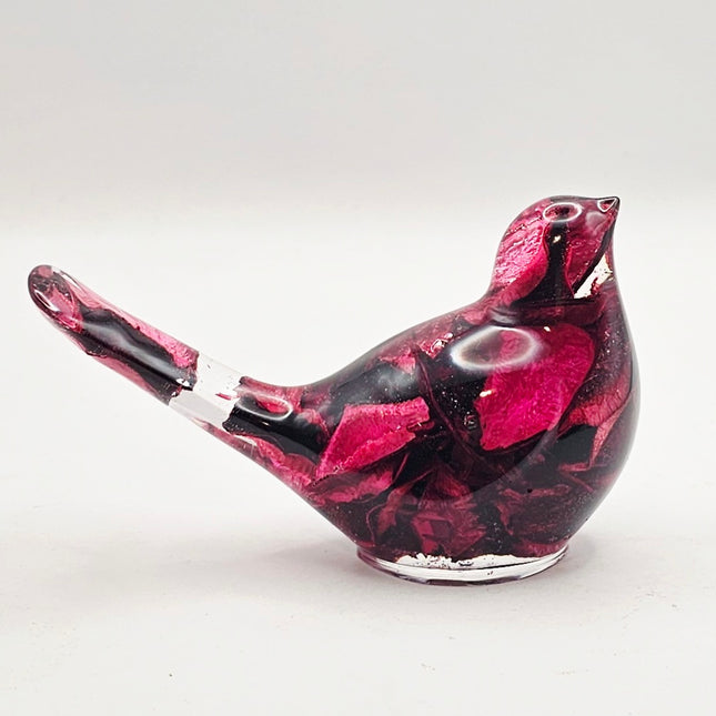 סט ציפורים - פוטפורי אדום