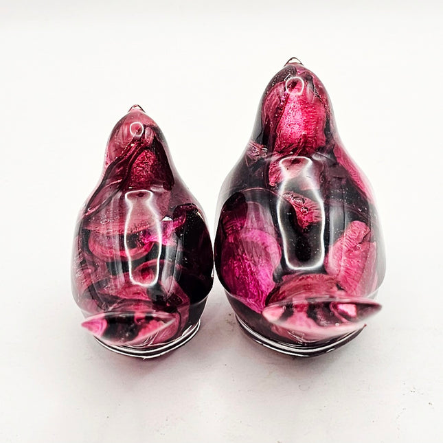 סט ציפורים - פוטפורי אדום