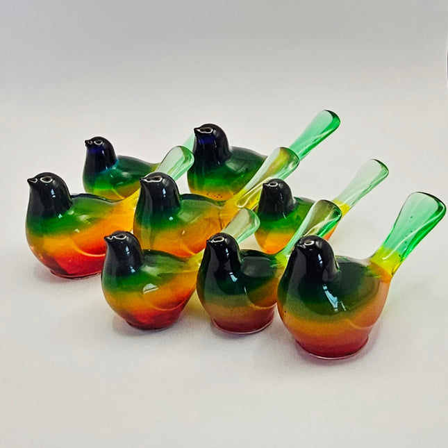 סט ציפורים - קשת בענן