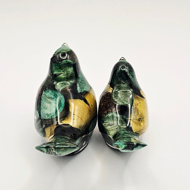 סט ציפורים - פוטפורי ירוק