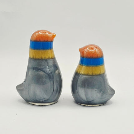 סט פינגווינים - אפור