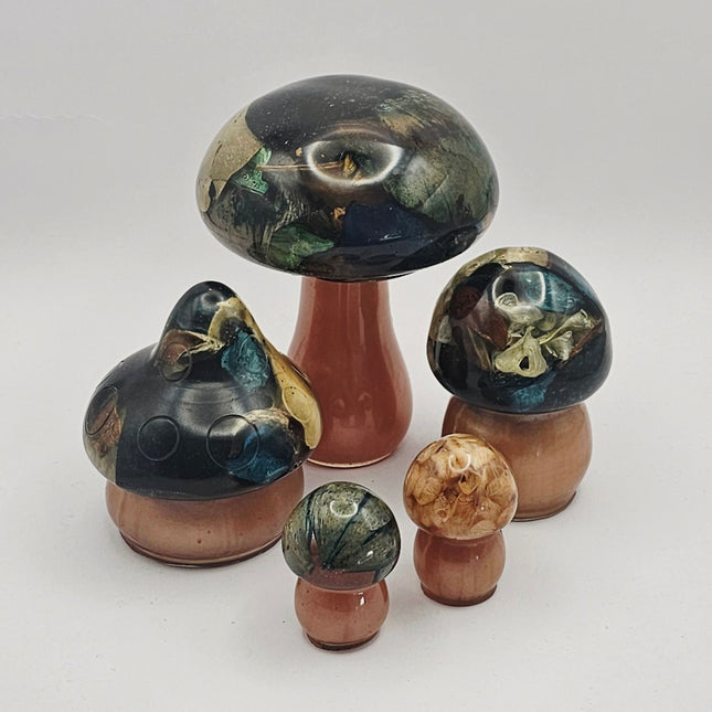 סט פטריות - יער כחול