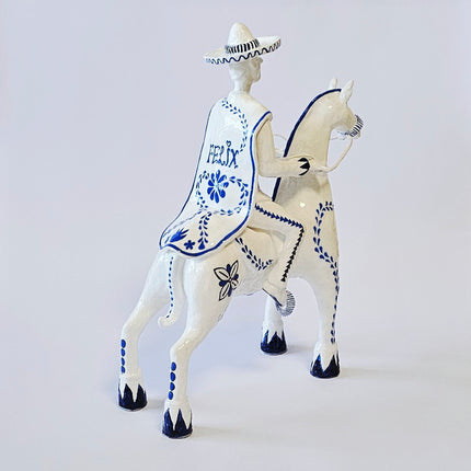 Clase Azul Style - The knight on the white horse #444