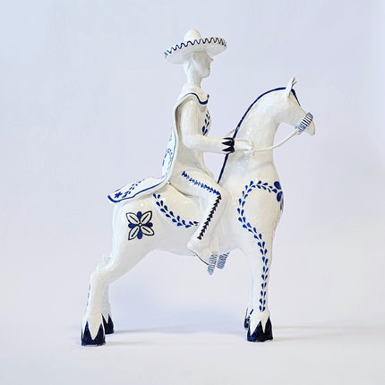 Clase Azul Style - The knight on the white horse #444