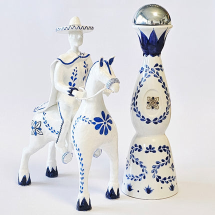 Clase Azul Style - The knight on the white horse #444
