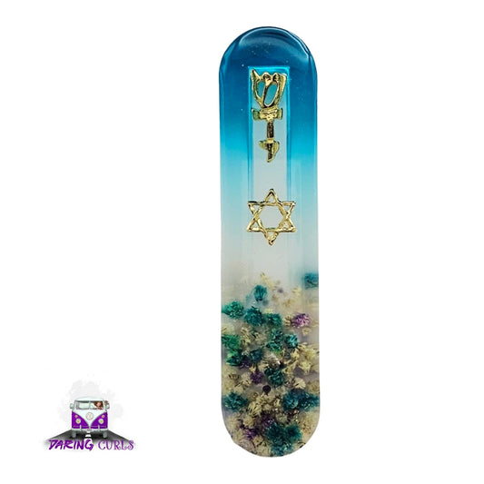 Mezuzah with a story - Magen David - 12cm #313 מזוזה עם סיפור