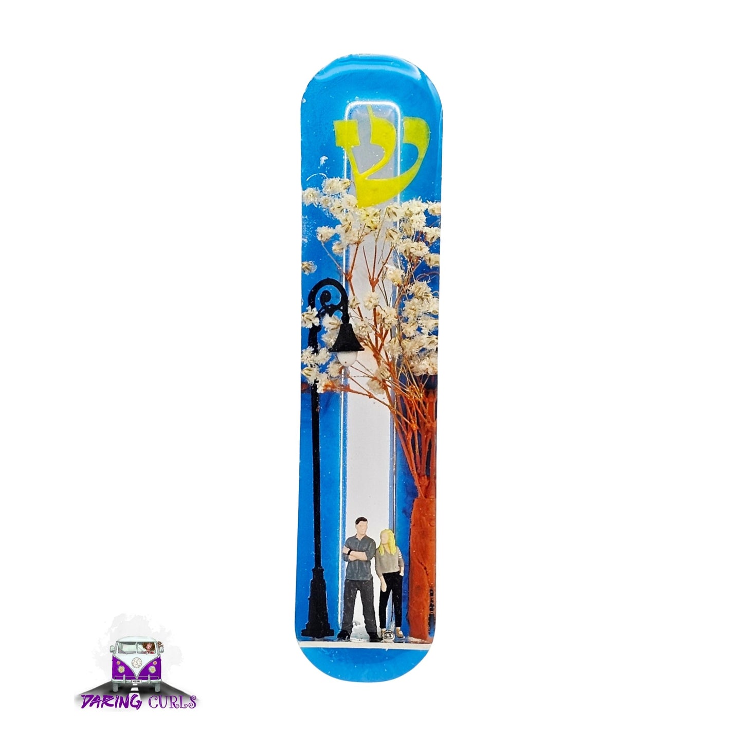 Mezuzah with a story - Loving Couple 12cm #280 מזוזה עם סיפור