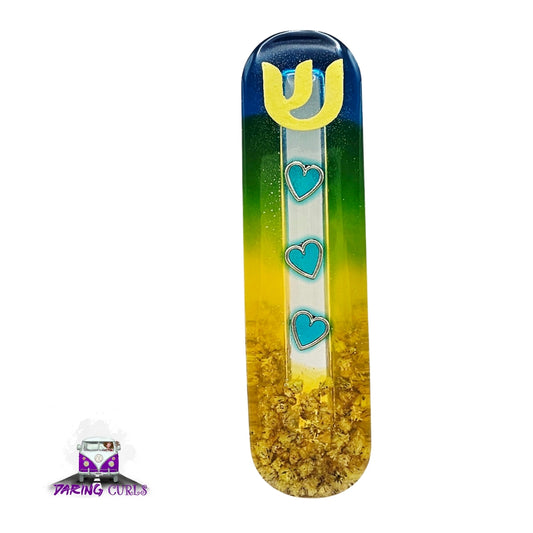 Mezuzah with a story - Hearts - 10cm #318 מזוזה עם סיפור