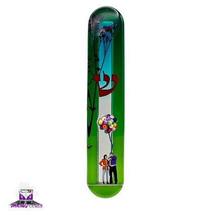 Mezuzah with a story - Loving Couple - 15cm #306