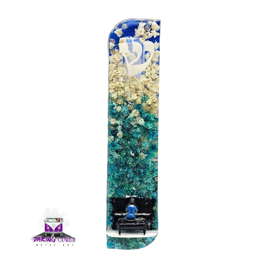 Mezuzah with a story - Pianist- 12cm #272 מזוזה עם סיפור
