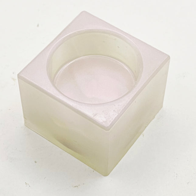 Candle holder white 2