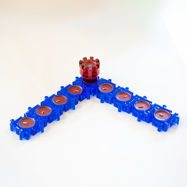 חנוכיית פאזל