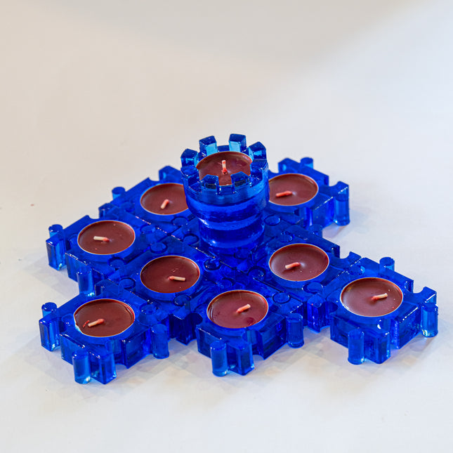 חנוכיית פאזל