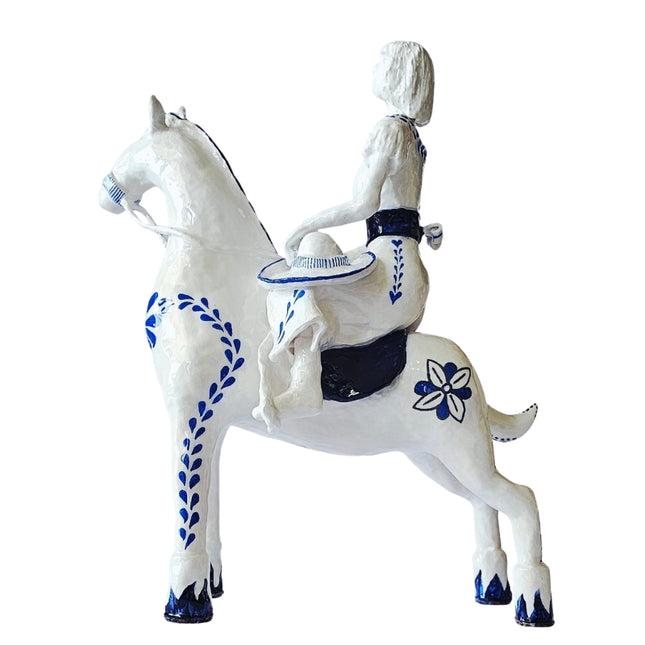 Clase Azul Style - A Lady on a horse #446