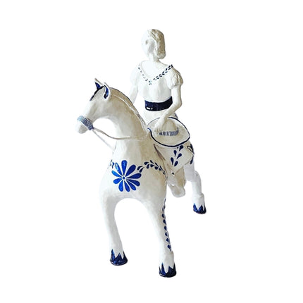 Clase Azul Style - A Lady on a horse #446
