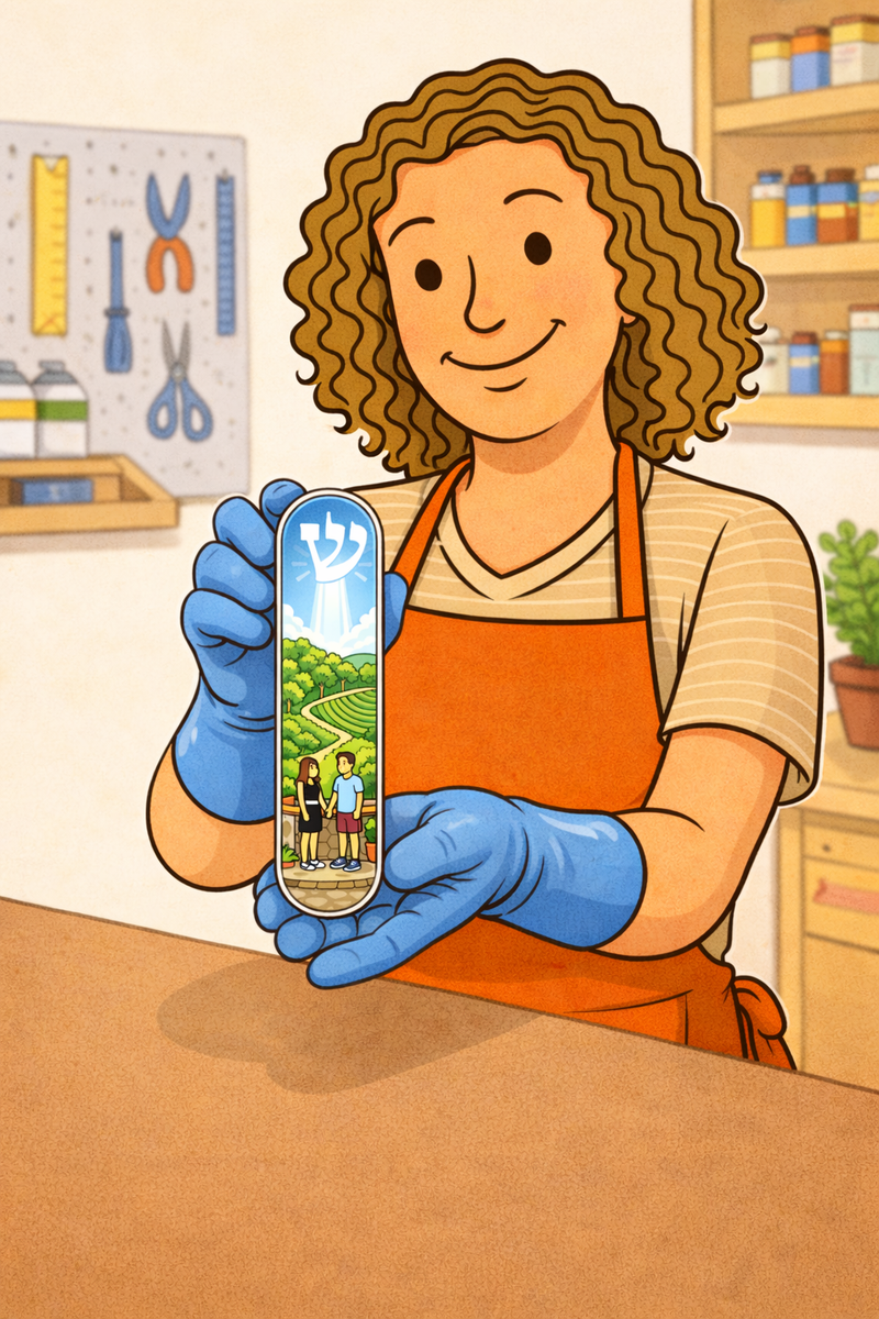 Mezuzah with a Story