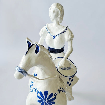 Clase Azul Style - A Lady on a horse #446