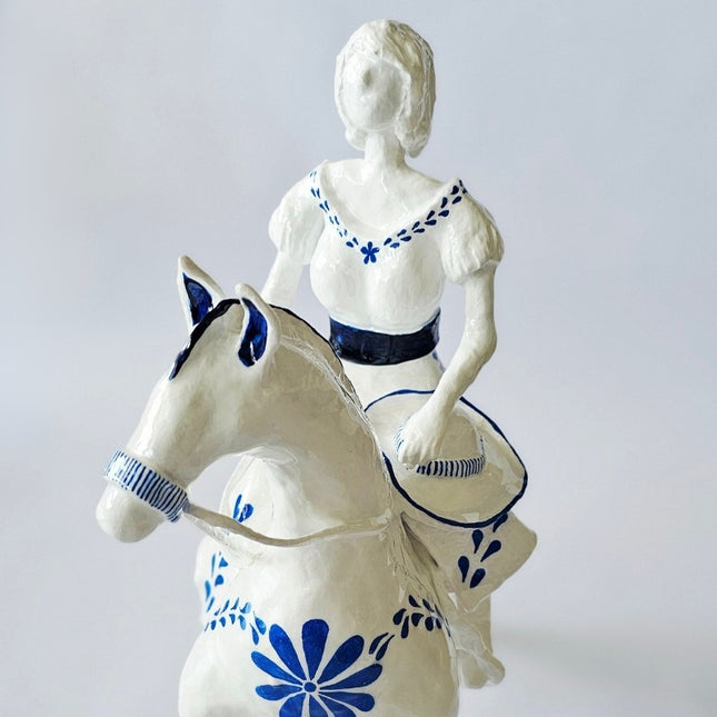 Clase Azul Style - A Lady on a horse #446