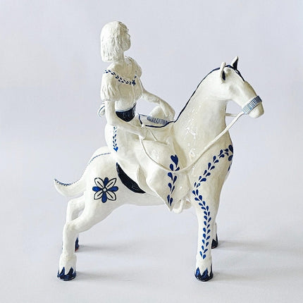 Clase Azul Style - A Lady on a horse #446