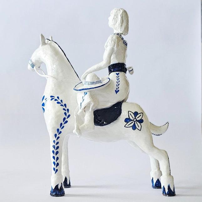Clase Azul Style - A Lady on a horse #446