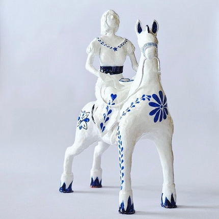 Clase Azul Style - A Lady on a horse #446