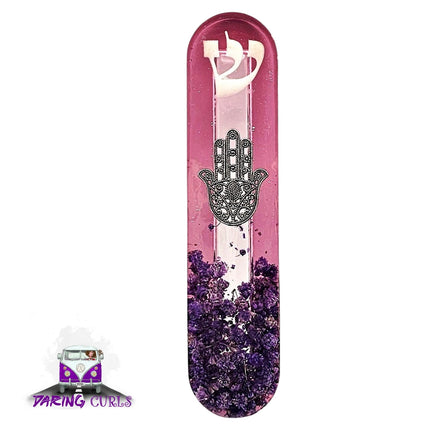Mezuzah with a story - Hamsa - 12cm #309