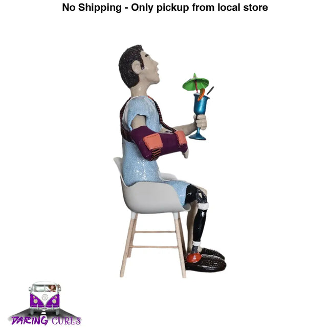 Injured Man Soldier #76 חייל פצוע Israel