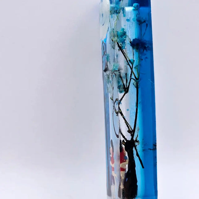 Mezuzah with a story 10cm #243 מזוזה עם סיפור Mezuzah