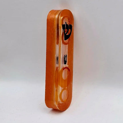 Mezuzah with a story 10cm #244 מזוזה עם סיפור Mezuzah