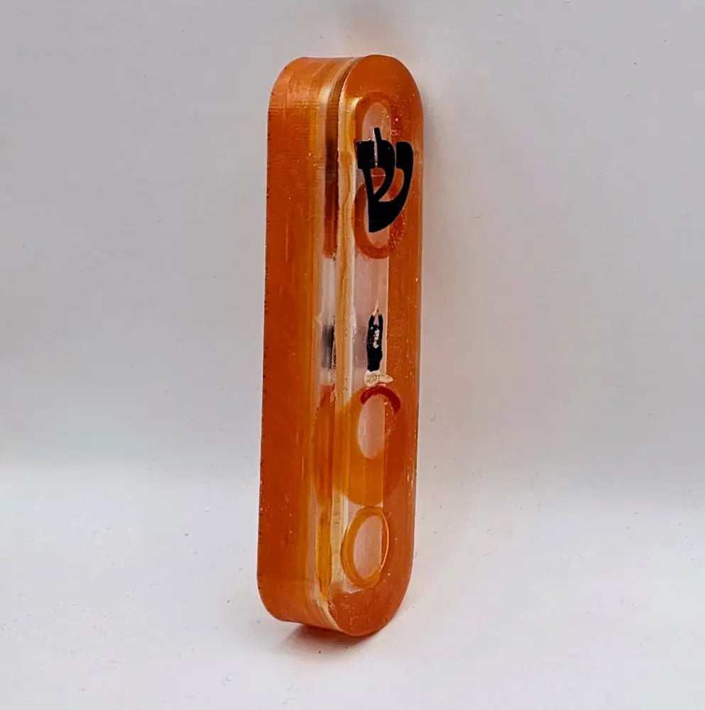 Mezuzah with a story 10cm #244 מזוזה עם סיפור Mezuzah