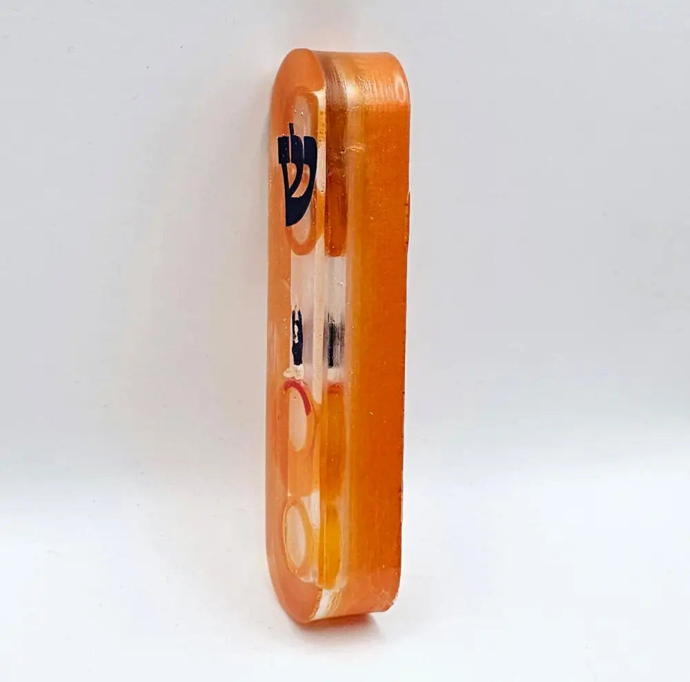 Mezuzah with a story 10cm #244 מזוזה עם סיפור Mezuzah