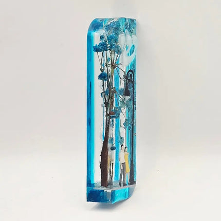 Mezuzah with a story 10cm #249 מזוזה עם סיפור Mezuzah