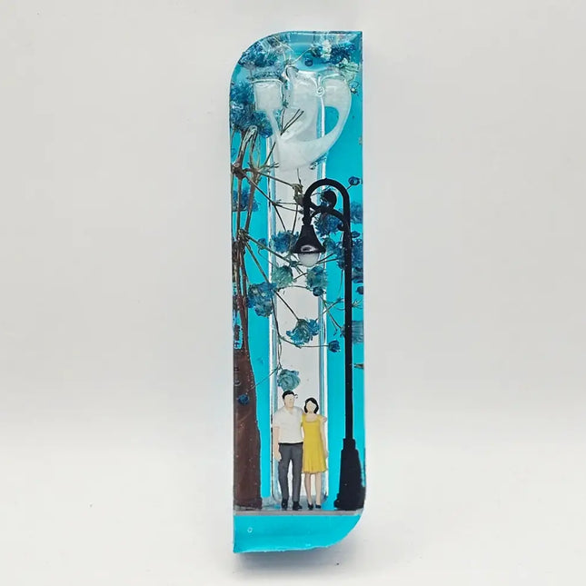 Mezuzah with a story 10cm #249 מזוזה עם סיפור Mezuzah