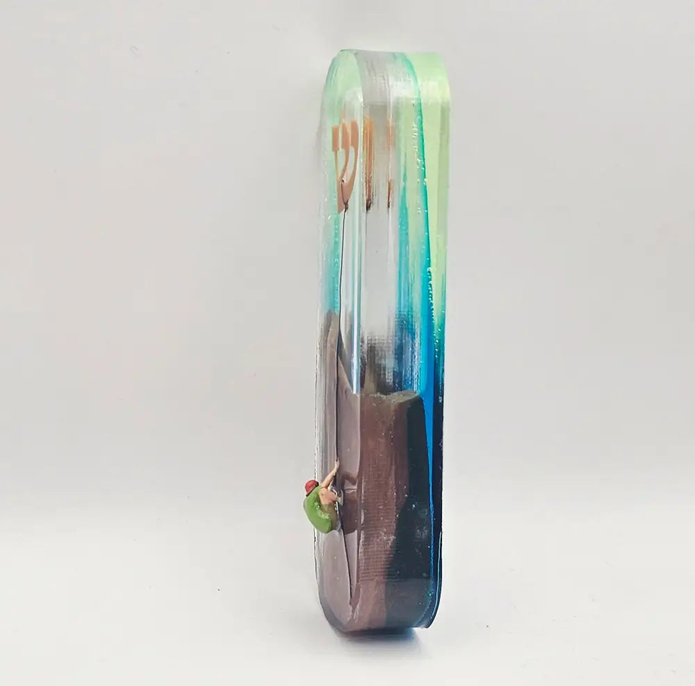 Mezuzah with a story 10cm #253 מזוזה עם סיפור Mezuzah