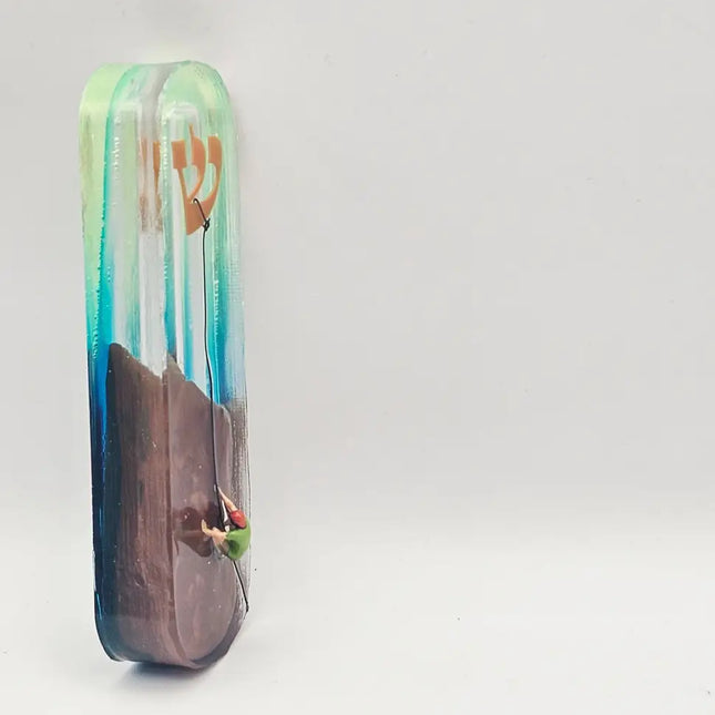 Mezuzah with a story 10cm #253 מזוזה עם סיפור Mezuzah