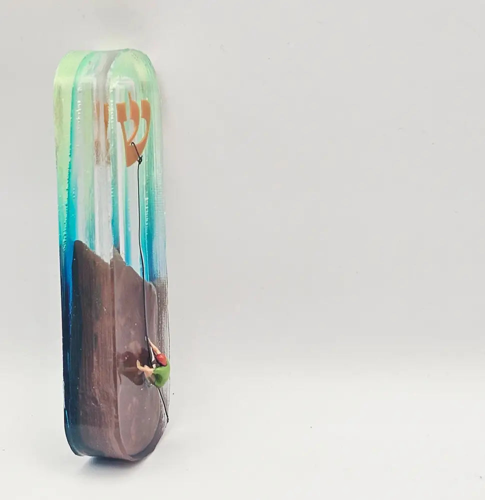 Mezuzah with a story 10cm #253 מזוזה עם סיפור Mezuzah
