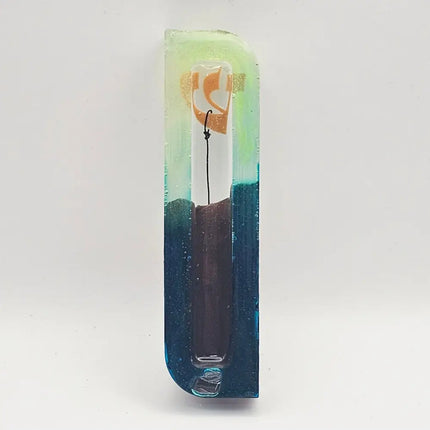 Mezuzah with a story 10cm #254 מזוזה עם סיפור Mezuzah