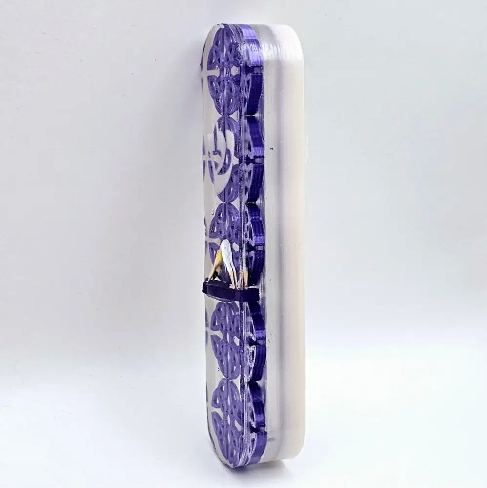 Mezuzah with a story 12cm #245 מזוזה עם סיפור Mezuzah